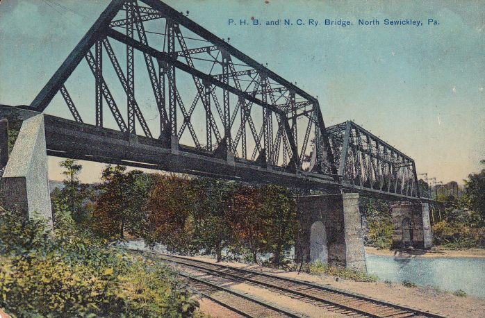 P.H.B. and N.C. Ry Bridge, North Sewickley, Pa..jpg